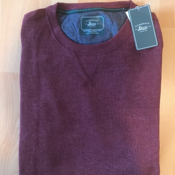 Bass Other - Men’s Bass ✨NWT✨Long Sleeve Waffle Shirt.  XXL